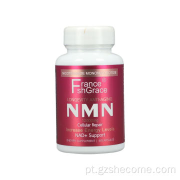 NMN Suplemento Energia Metabolismo NMN Cápsulas antienvelhecimento